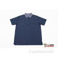 Camicia da uomo con colletto Oxford stampato in jersey